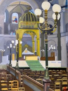 Antoine Bied-Charreton va exposer ses oeuvres au profit de la restauration de l’église Saint-Augustin. Dès le 6 décembre.